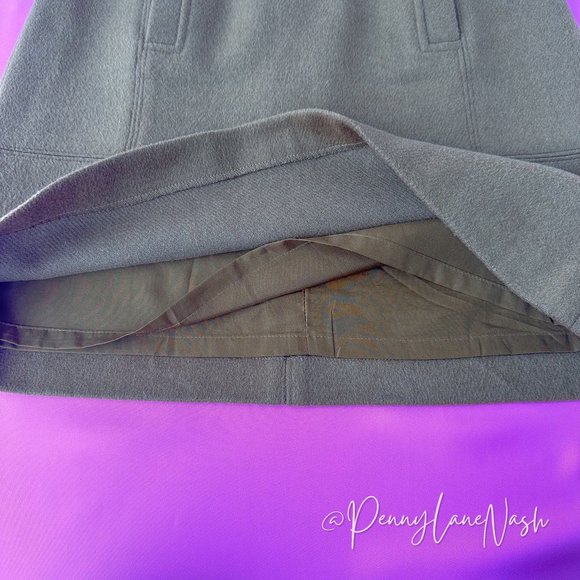 Ann Taylor Loft Petites Wool Blend Mini Skirt Camel Size 2P - Picture 3 of 8